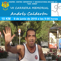 Carrera homenaje Andrés Calderón